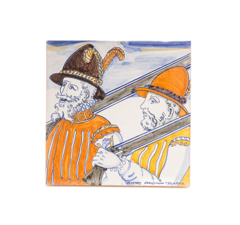 Tile Fragment Flandes´ Soldiers II